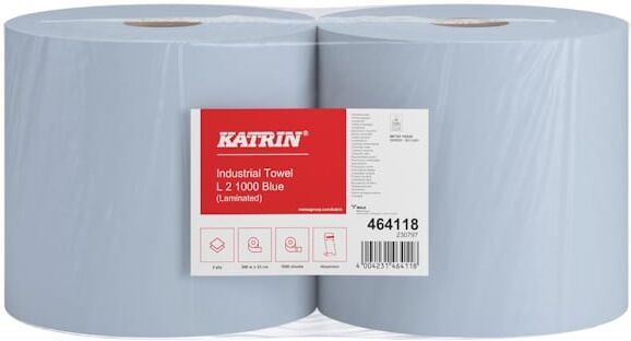 Industritork KATRIN L2 blÃ¥ 380m 2frp