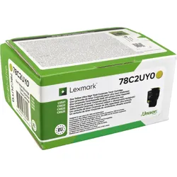 Lexmark Toner 78C2UY0 yellow