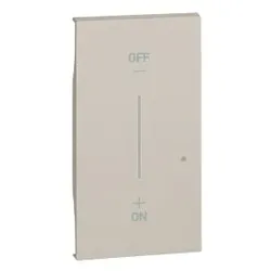 Legrand KM42M2 LivingNow 2-modulige Taste für Licht-Wandsender with Netatmo in der Farbe Sand