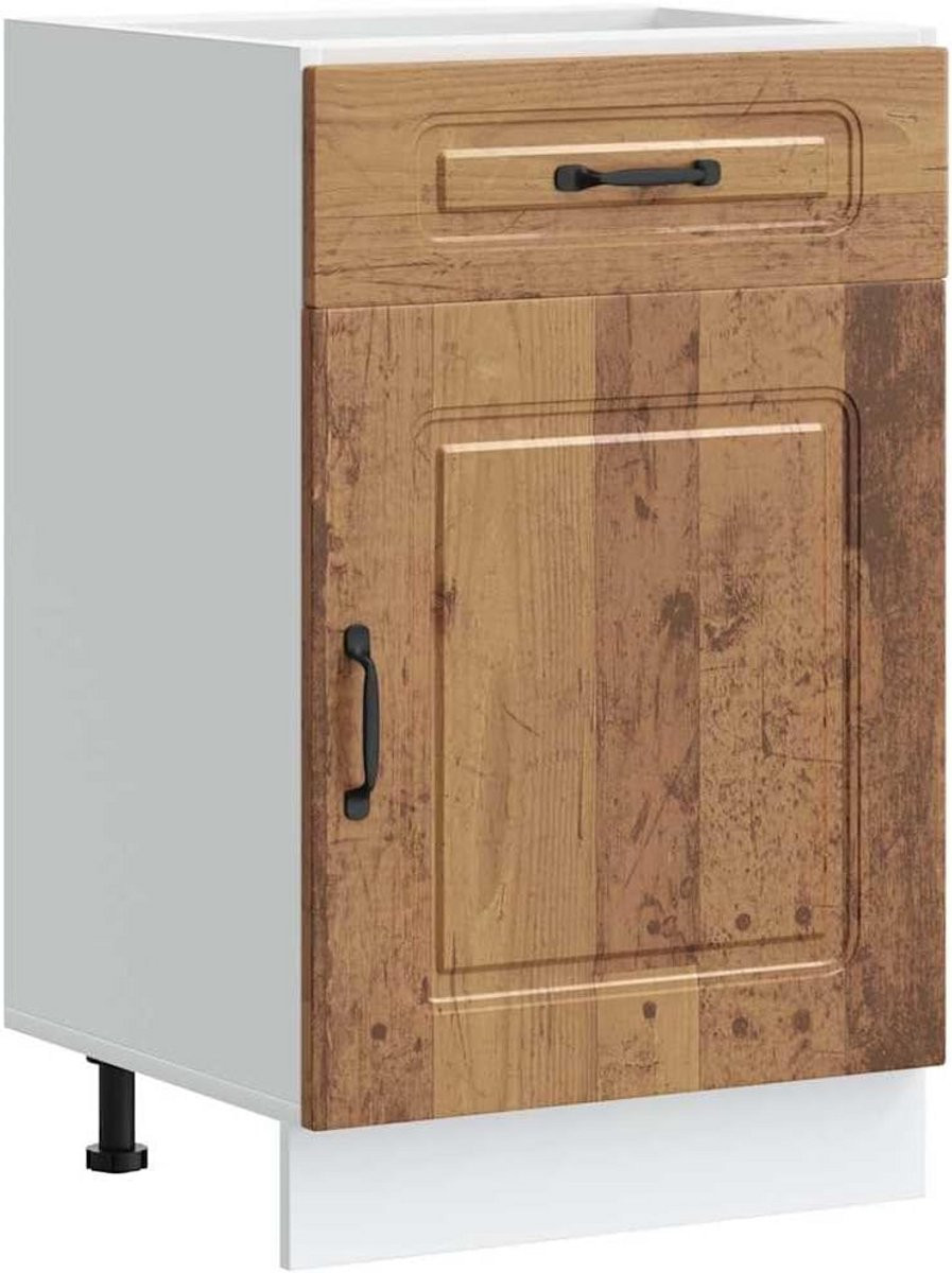 Keukenkast Onderkast Houtkleur