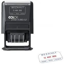 COLOP Datumstempel mit Text Printer S 260/L2 N