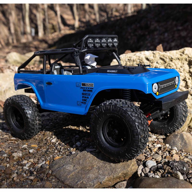 Axial SCX10 II Deadbolt 1:10 4WD 4WD RTR modra