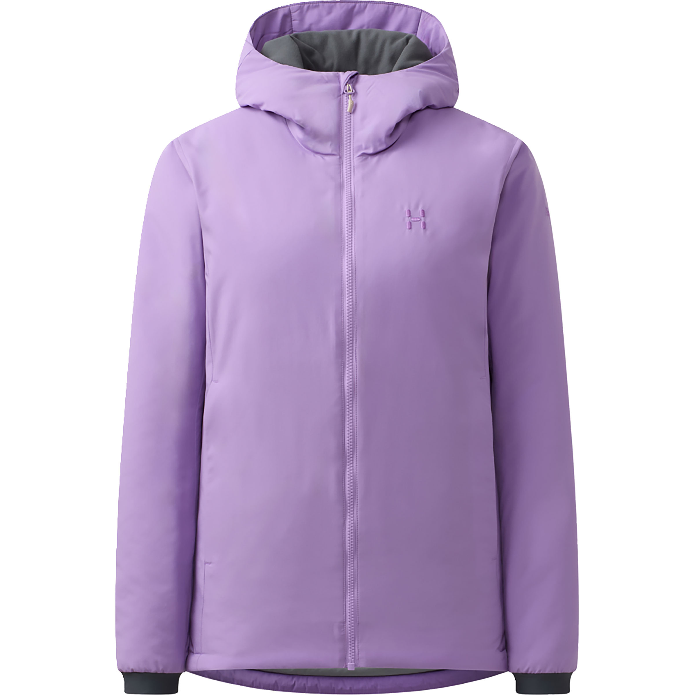 Haglöfs Mimic Alert Damen Isolationsjacke lila Größe L Camping Windabweisend Wasserabweisend