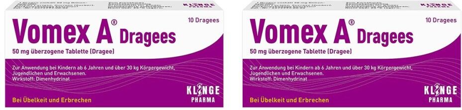 Vomex A Dragees