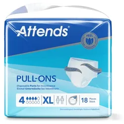 ATTENDS Pull-Ons 4 XL 18 St