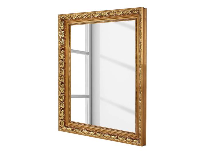 Spiegel Tamba I 55 x 70 x 4cm Gold/Gold Rahmen: Massivholz Eukalyptus, lackiert 55 x 70 x 4cm