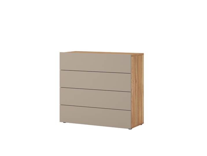 SIDEBOARD PRESARO 100x40,5x90,8 cm mit 4 Schubladen Congo