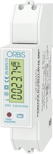 ORBIS Zeitschalttechnik kW-Zähler OB7010000 Wechselstromzähler digital 100A MID-konform: Ja 1St.