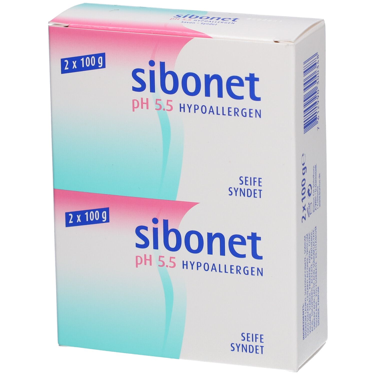 Sibonet Seife pH 5.5 Hypoallergen 2 x 100 g