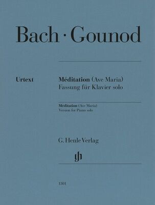 Henle Verlag Bach/Gounod Méditation