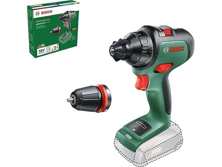 Bosch Home and Garden perceuse visseuse sans fil AdvancedDrill 18 (sans batterie\, système 18 V\, dans une boîte en carton)