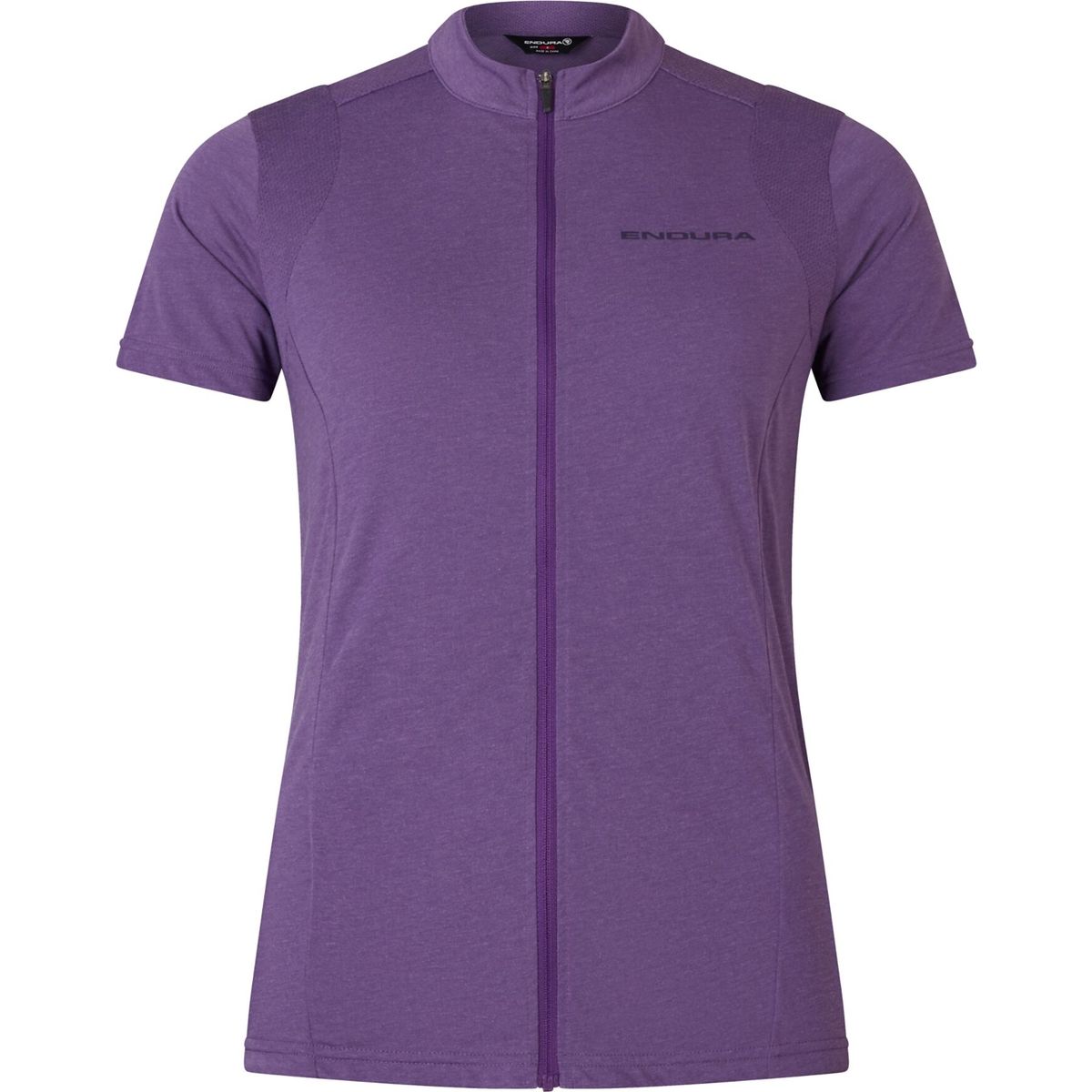 Endura WMS Loop Short Sleeve Zipped Jersey heather (HTR) 2XL R-E9105-HTR-2XL-heather