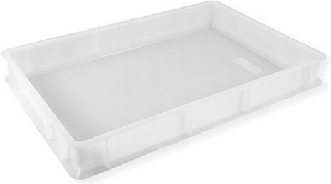 Cassetta Giganplast 1885 HD SERVICE sovrapponibile per alimenti Bianco