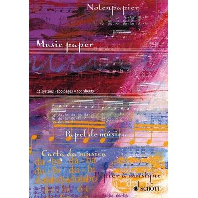 Notenblock, Sonstige von , Schott Music, 978-3-7957-5858-5