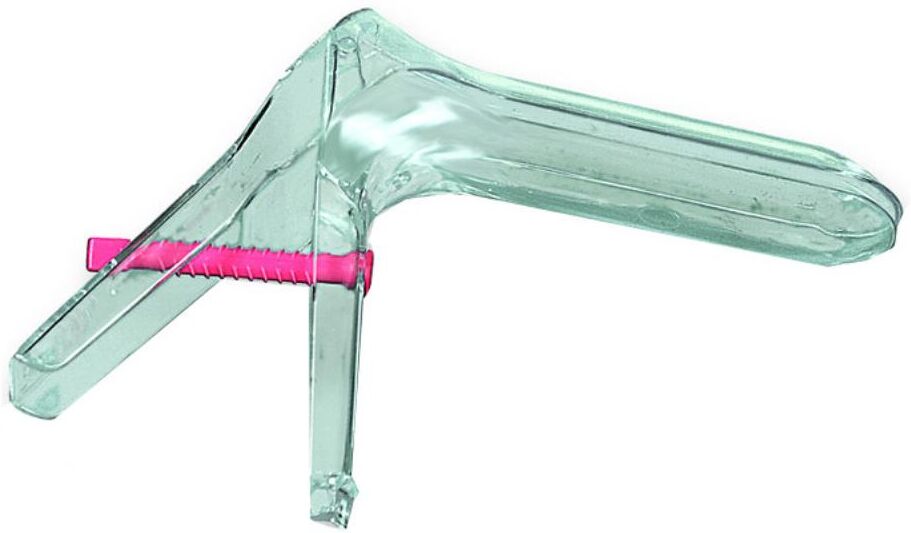 SAFETY SpA Safety Speculum Vaginale Plastica Medio, Monouso, Trasparente e Regolabile