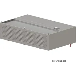 Stalgast Induktions-Wandhaube mit Kompensation "Expert Line", 3200x1300x450 mm,  Kastenform mit LC2 Typ A Zyklonen-/Labyrinthfilter