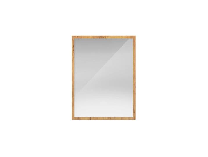 Feldmann-Wohnen Spiegel Vasco Gold Craft Eiche 50 / 2 / 66cm, Braun, 50x82x2 cm, Spiegel, Wandspiegel