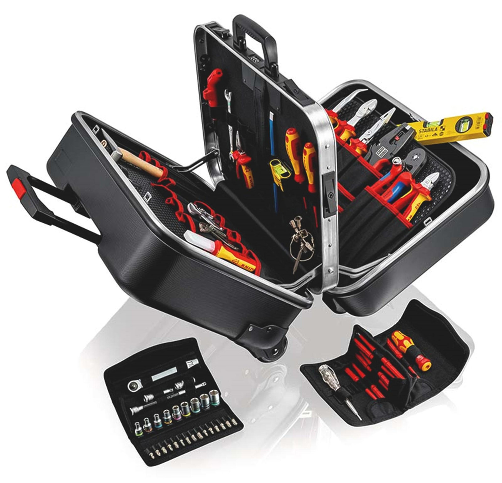 Knipex BIG Twin Move Elektro Gereedschapskoffer