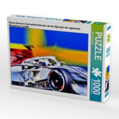 CALVENDO Puzzle Marcus Ericsson ist der zehnte Schwede, der den Sprung in die sogenannte Königsklasse schaffte. 1000 Teile Lege-Größe 64 x 48 cm