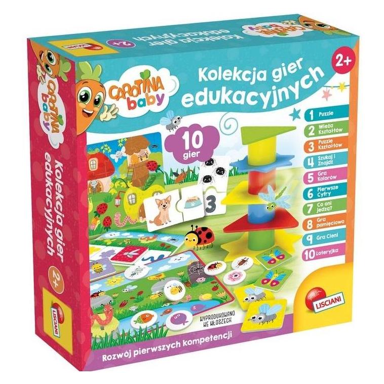 Lisciani Carotina Baby - eine Sammlung von Lernspielen (477153)