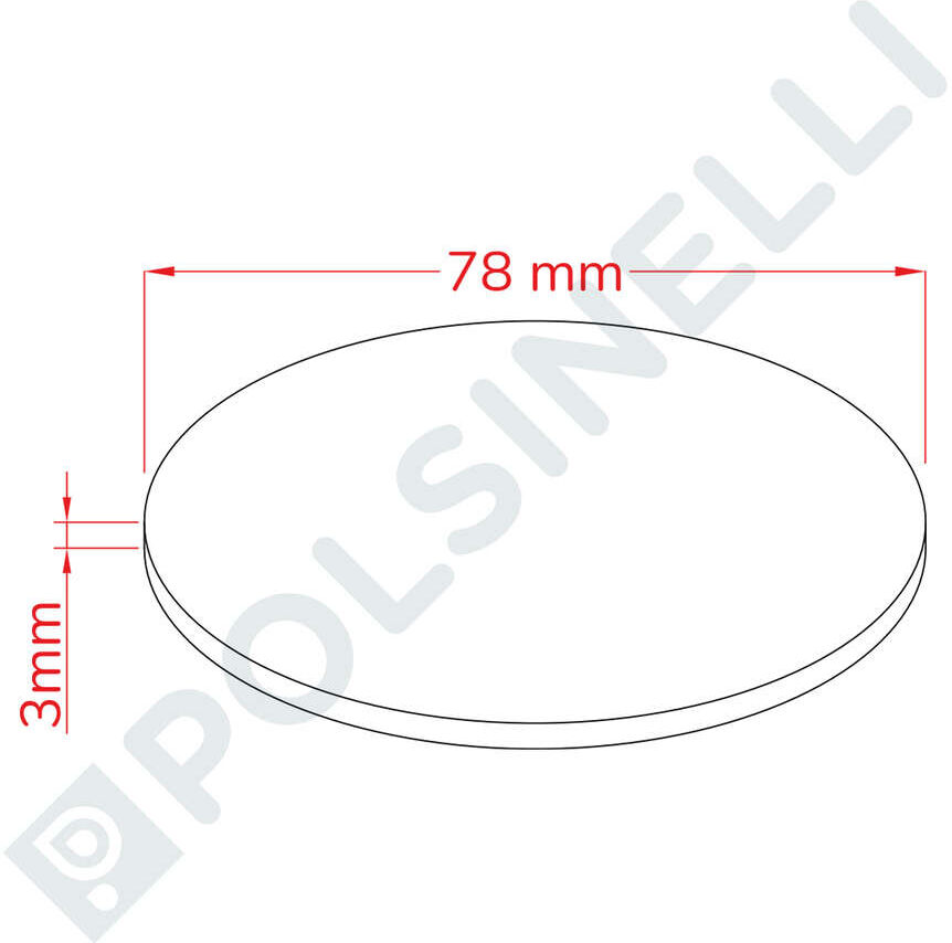 Polsinelli Joint Bouchon Inox Femelle DIN 50