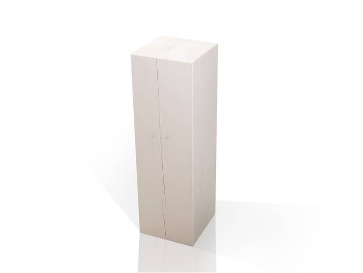 Blumensäule / Dekosäule, Material Massivholz, Fichte massiv