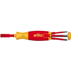 Wiha 41235 VDE Bit-Schraubendreher 6teilig Schlitz, Pozidriv, Plus/Minus