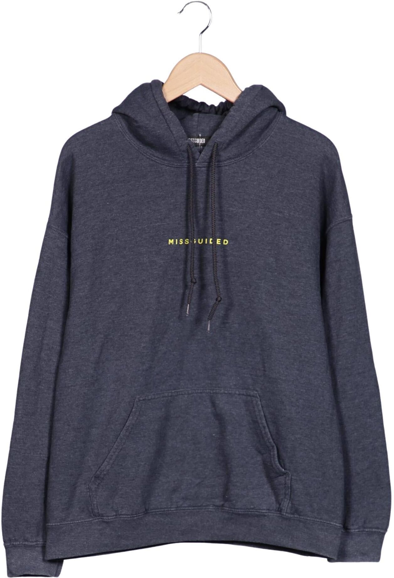 Missguided Damen Kapuzenpullover, Grau, Gr. S, kein / Etikett - Second Hand