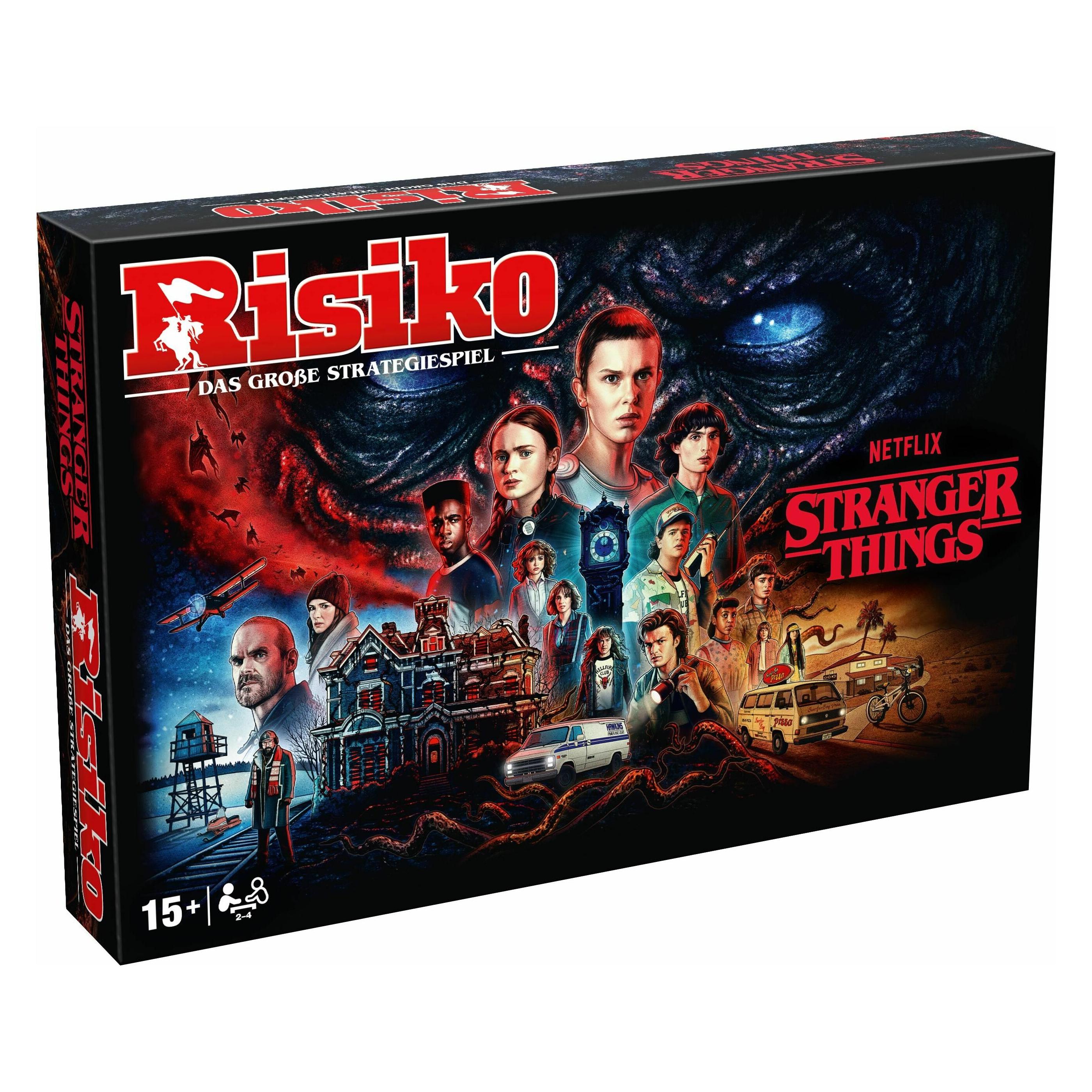 Winning Moves Risiko - Stranger Things (Deutsch, 2 - 5 Spieler) (WM04652-GER-6)
