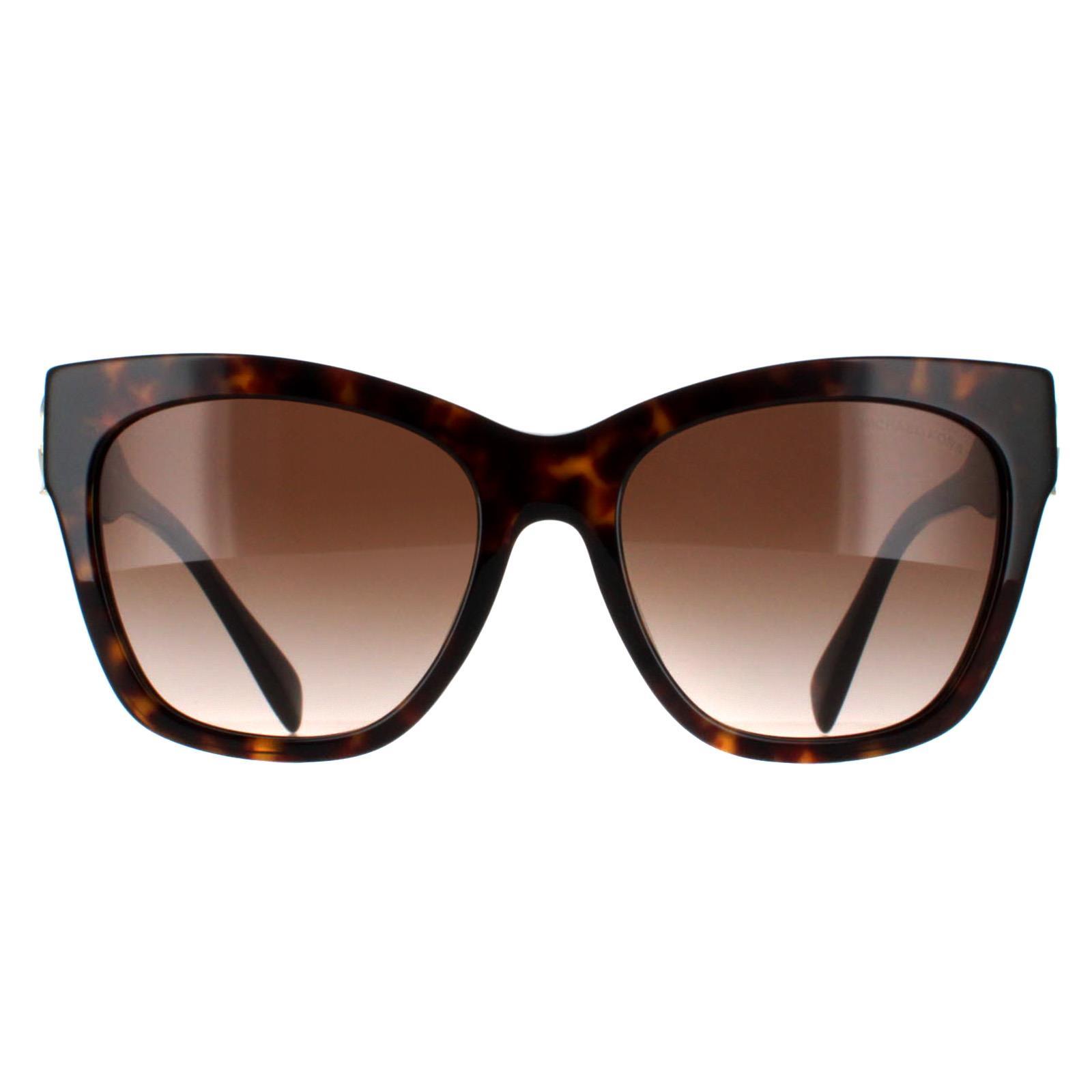 Michael Kors MK2182U Empire Square 300613 donker tortoise bruin gradiÃ«nt zonnebril