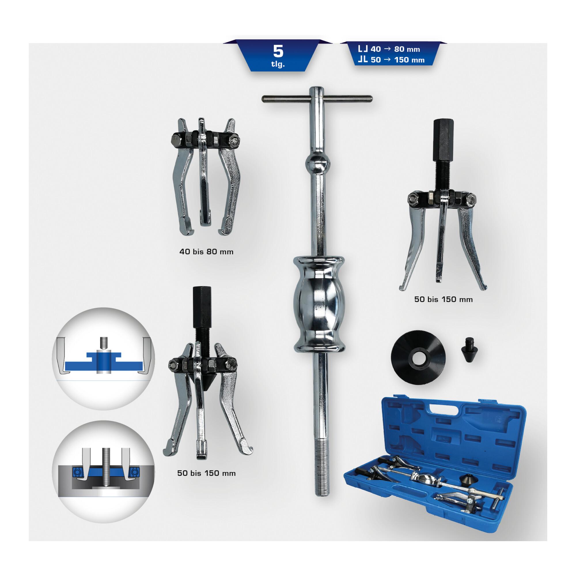 Brilliant Tools Innen- und Außenabzieher-Satz, 5-tlg (BT631200)