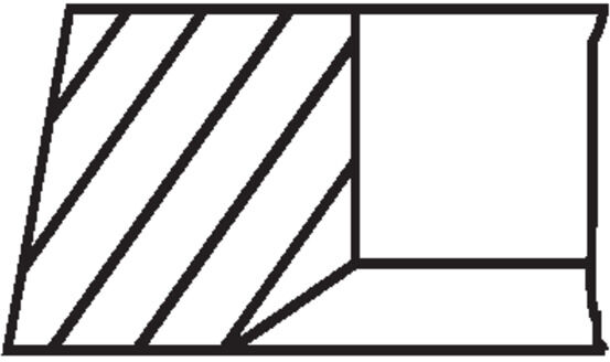 Mahle Kolbenringsatz 021 93 V0