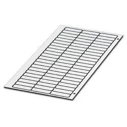Phoenix Contact Kunststoff-Schilderplatte GPE 27X 8 WH/R