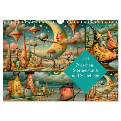 Zwischen Sternenstaub und Schieflage (Wandkalender 2027 DIN A4 quer), CALVENDO Monatskalender