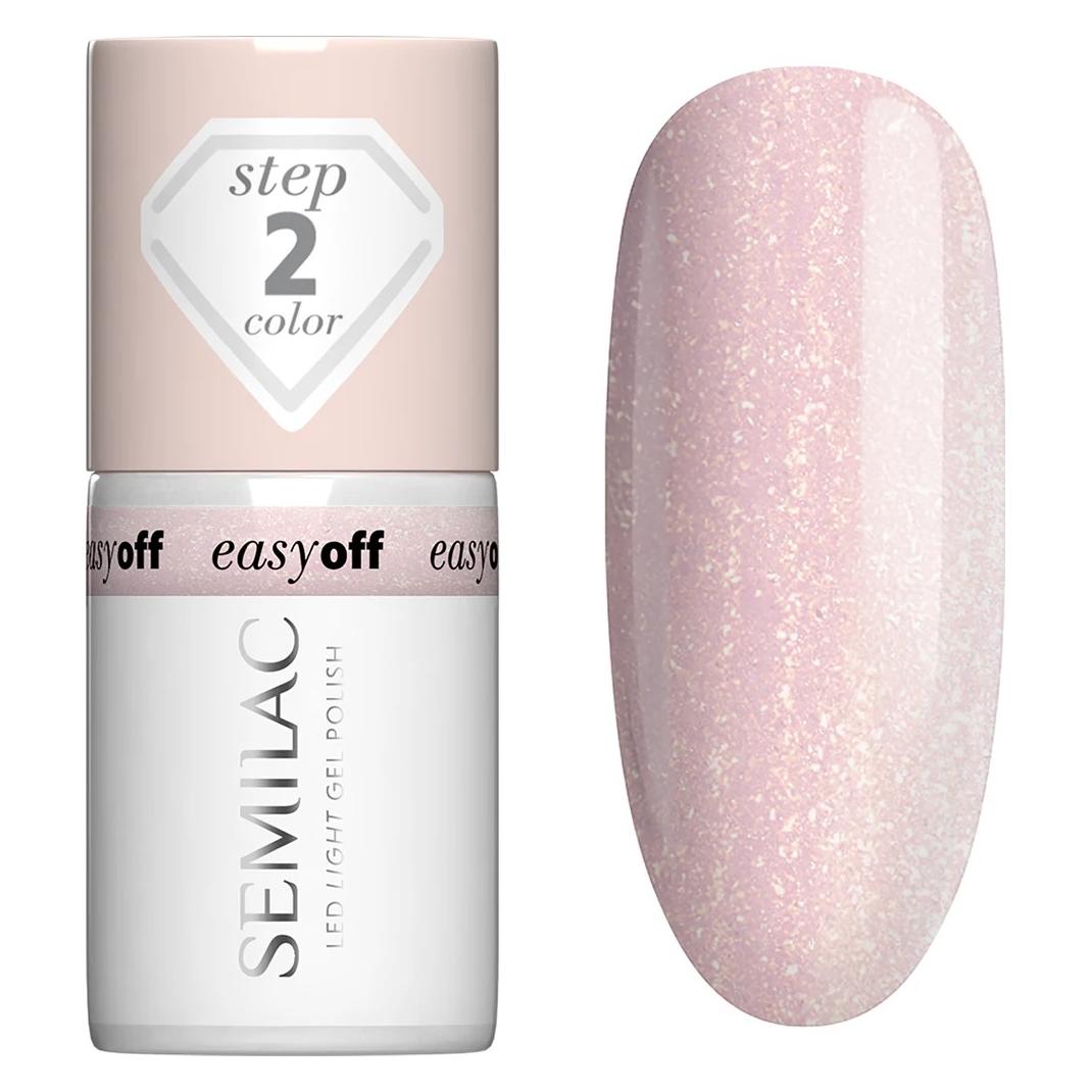 Semilac Easy Off Schritt 2 Gel-Nagellack (rosa-golden) (67943771)