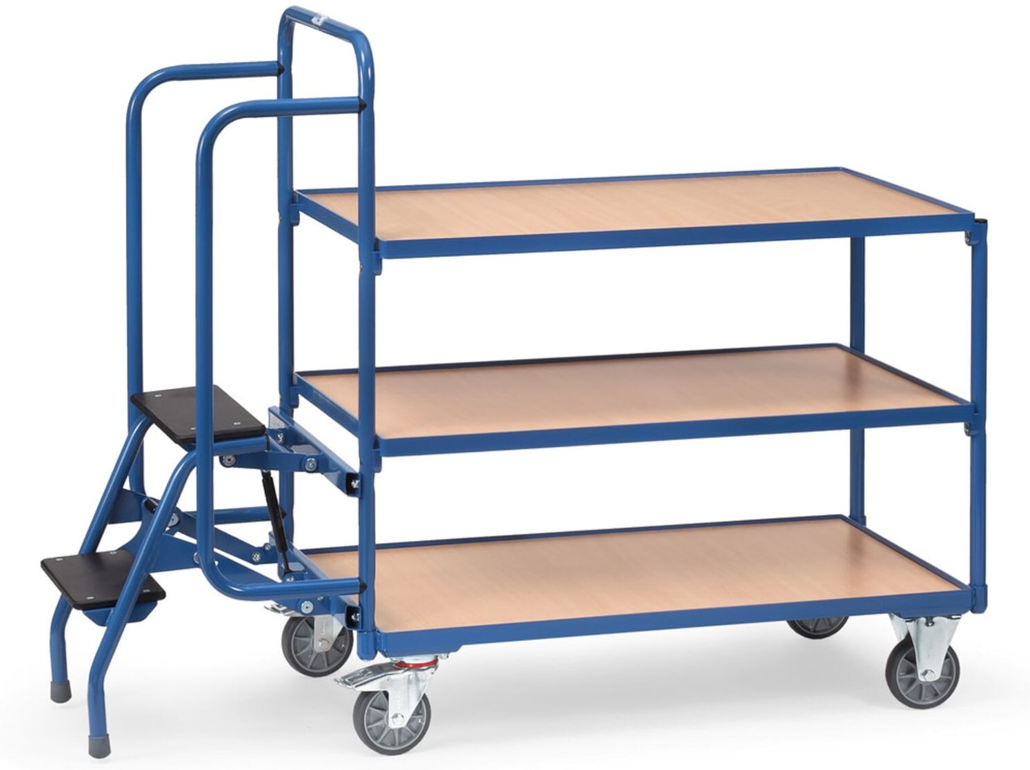 fetra Kommissionierwagen 2106 - Tragkraft 250kg TPE-Reifen)