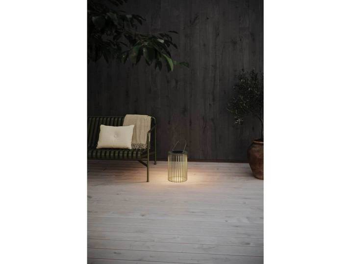 Cavia Solar-Außenleuchte, IP44, grün - Markslöjd - Terrasse - Metall - Laterne