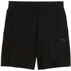 PUMA Damen Shorts ESS ELEVATED High-Rise A-Line Shorts, Größe XL in Schwarz Schwarz