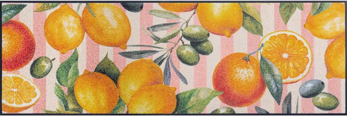 Schoonloopmat Trend Deurmat Binnen met Motief - 180 x 60 cm