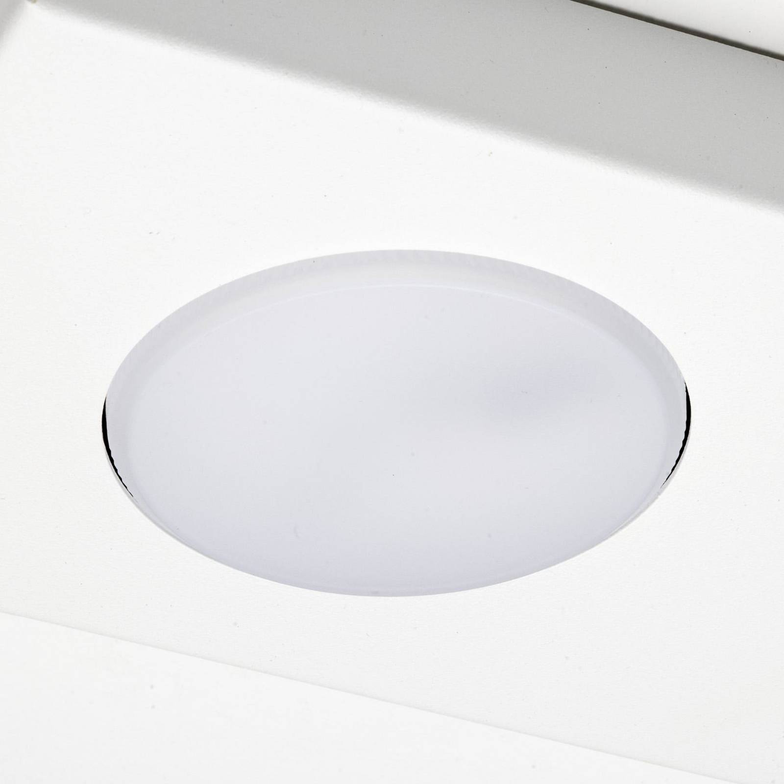 Deckenlampe Hero SIGMA, dimmbar, weiß / opal, für Flurbereich, Metall, Modern, Deckenlampe