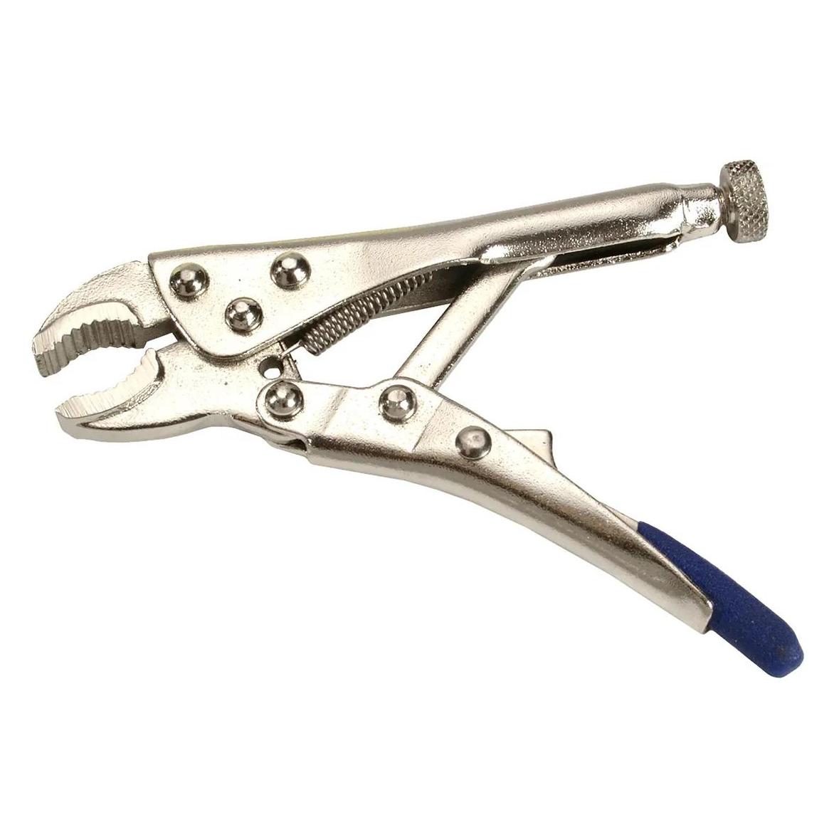 SW-Stahl 41501L Gripzange 100 mm I verchromte Zange mit Universalausführung I Maul-Feststellzange ha (100 mm) (41501L)