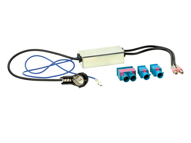 ACV Antennenadapter VW 2x Fakra > ISO> 2x Fakra/Doppel-Fakra