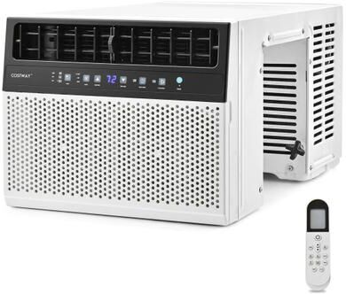 Costway 12000 BTU Window Air Conditioner with Handy Remote-12000 BTU