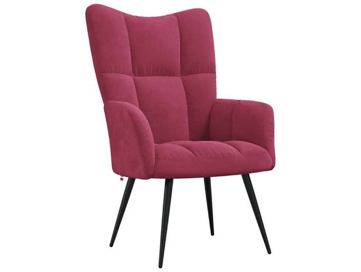 Chaise de Relaxation Fauteuil de Détente Siège de Relaxation Chaise de Détente Salon Salle de Séjour Intérieur Rouge 328078