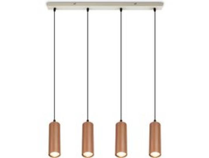 BRILONER Suspension LED (Poutre à 4 éléments, gris chaud/café)
