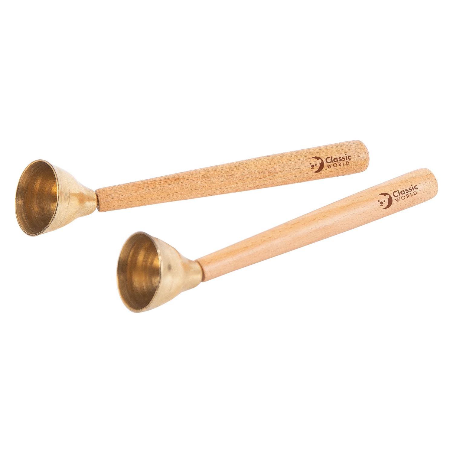 Classic World Handglocke aus Holz, 2 Stück. (Perkussion) (36687124)