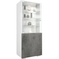 VITRINE Granada Beton Dunkel Optik