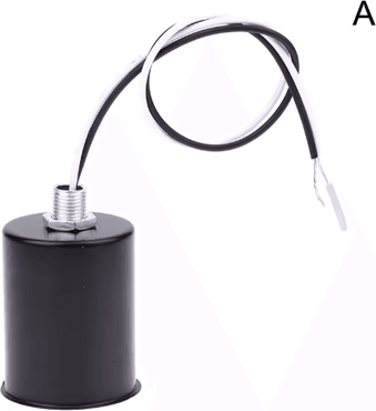 Inspire Picks E27 Ceramic Screw Light Socket Round LED Filament Lamp Holder For Indoor Use a
