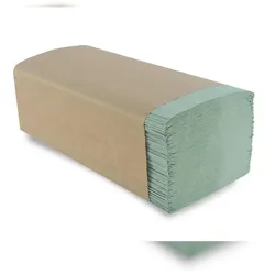 Plock GmbH 8000 Papierhandtücher SOBSY - 1-lagig - grün - V - Falz - Falthandtücher