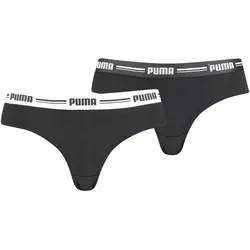 2er Pack PUMA Brazilian Slip Damen black XS
